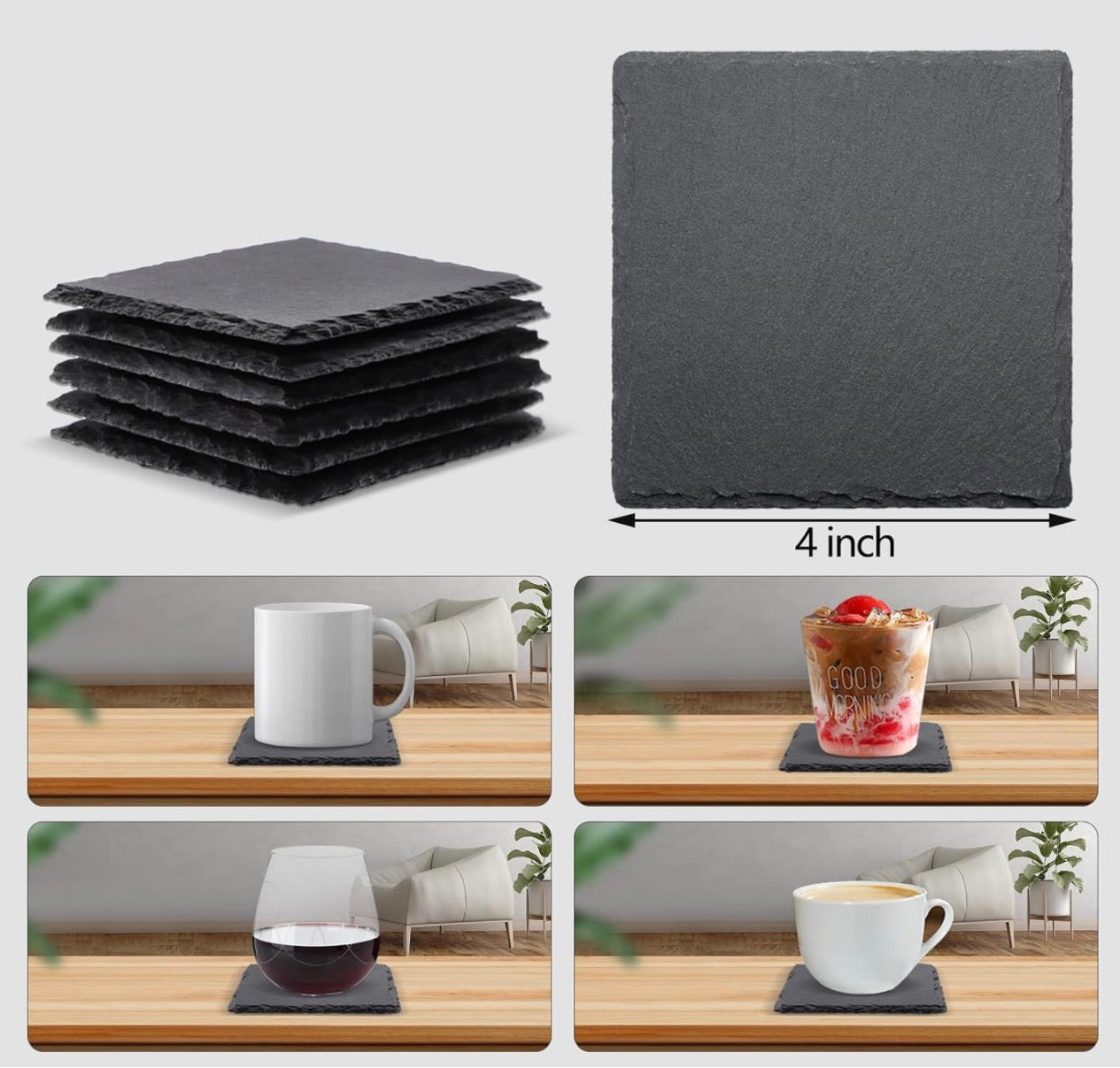 Slate Coasters