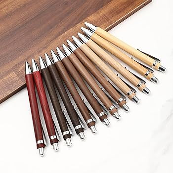 Custom Engraved Wood Pens (3 Colors)
